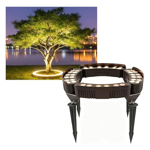 Guirlandes LED pour arbre et palmier décor de terrasse rouge