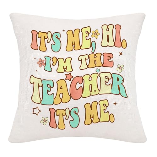 Hardeson Federa per cuscino per insegnante, idea regalo per gli amanti della musica, idea regalo per insegnante