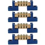 Verteilerklemmenblock – einfach zu bedienen, bequem und schnell, stabil, robustes kupfer-erdungsschienen-set, klemmenblock für die schifffahrt