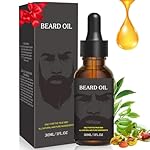 Beard Growth Oil for Men - Beard Conditioner Oil Rich in JOJOBA Oil & Sweet Almond Oil Multiple Natural Extracts - Beard Softener and Care-Strengthens & Moisturizes Beard (1 Fl Oz, Green Tea)