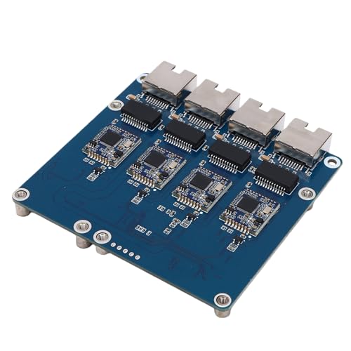 PCIe to 4 2.5G ETH Board, 10 100 1000 2500Mbps, Plug & Play, Quad Port, Multi Gigabit Network Card, PCI Express Ethernet Expansion Card miniatura 1