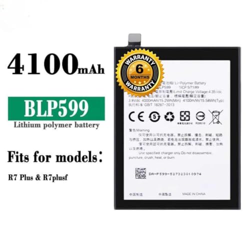 Image of Original BLP599 Battery for Oppo R7 Plus - (4100mAh) Battery with 6 Month Warranty**** (MAR192)