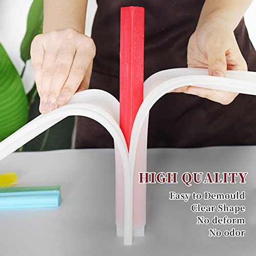 3D Christmas Tree Long Tube Silicone Mold 12'' Soap Candle Embed Molds Pine Tree Column Fondant Chocolate Candy Mousse Jelly Mould Soap Dessert Making Supplies Cake Decoration #TOP4