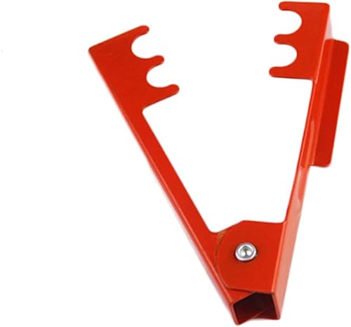 AKOAK 1 paquete de alicates de rosas de metal para quitar tallos y hojas, herramientas de corte de bricolaje, alicates de poda de flores (rojo)