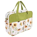 RIZGHWOY Funktioneller Wickelrucksack für Mama und Papa, für Frischgebackene Mütter und Freunde (Sonnenblume)
