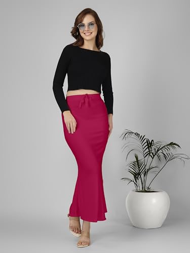 Image of Nexsus Stretchable Saree Shapewear | Petticoat for Women | Cotton Blended | Skirts for Women | Shape Wear Dress for Saree | Available in 80+ Colors and Plus Sizes