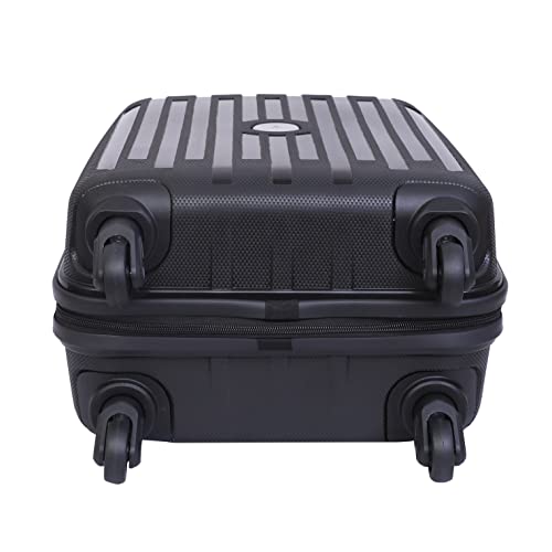 Image of Aristocrat NovaLite Polycarbonate Hardsided Cabin Small Size Luggage (53 cm, Black)