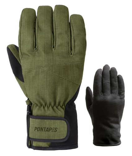 [�|���^�y�X] �X�m�[�{�[�h �O���[�u �t�B�������� �C���i�[�O���[�u�t�� �S12�F �����Y ���f�B�[�X ���{���i 4�T�C�Y PGB-06 �I���[�u S�T�C�Y ��� �X�m�[�O���[�u �X�m�{ �X�L�[