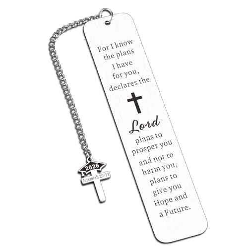 Graduation Gifts Class of 2026 Senior Bookmarks Gifts for Him Her Inspirational Grad Students Gifts for High Middle Medical Nurse School Students Motivational Gifts Surgery Graduate from Mom Dad