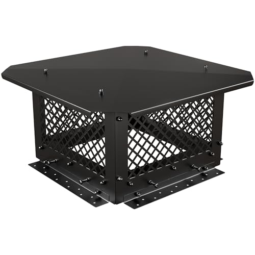 Chimney Cap 14x14 Cover Square: All Weather Chimney Caps for