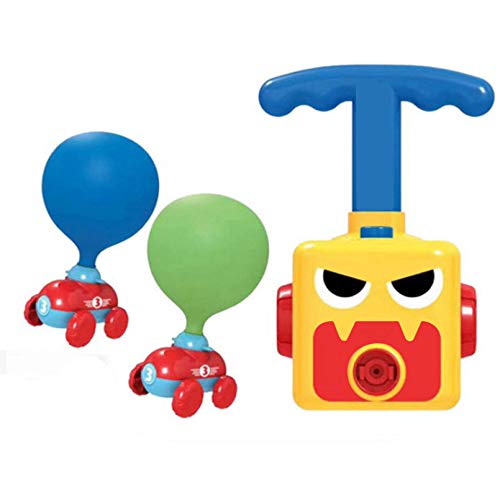 image for Trigle Power Balloon Racer Car Toy, Balloon Powered Launch Car,Balloon