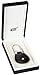 Montblanc Meisterstuck Black Leather and Steel Key Fob 14085