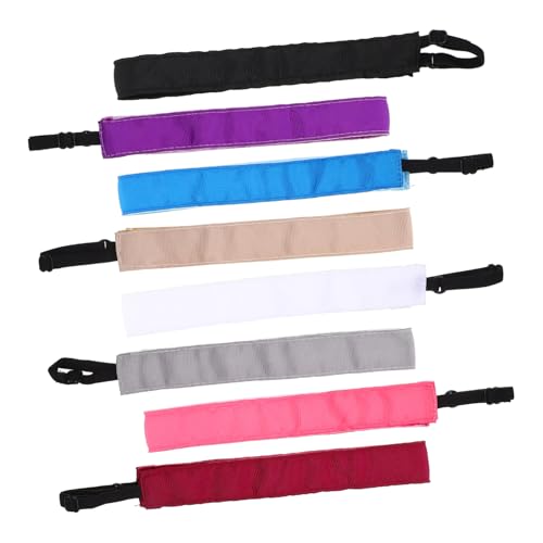 Bandeaux running confortables lot de 8 pour course à pied