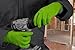 GLOVEWORKS HD Green Nitrile Industrial Disposable Gloves, 8 Mil, Latex-Free, Raised Diamond Texture, X-Large, Box of 100