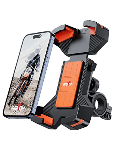 Support de téléphone pour guidon de vélo Grefay pour cyclisme urbain et balades VTT