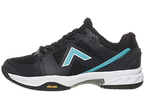 Tyrol Women's Striker Pro V Pickleball Shoes (Black/Teal) (8.5)2