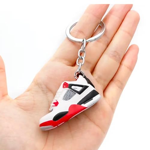 Image of CLA6 3D Sneaker Keychain | Miniature Shoe Keyring | Handcrafted And Hand-painted | Diverse Collection | Unisex
