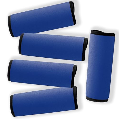 Image of Neoprene Luggage Handle Wraps for Traveling Bright Color Luggage Identifiers|Handle Wraps|Handle Covers