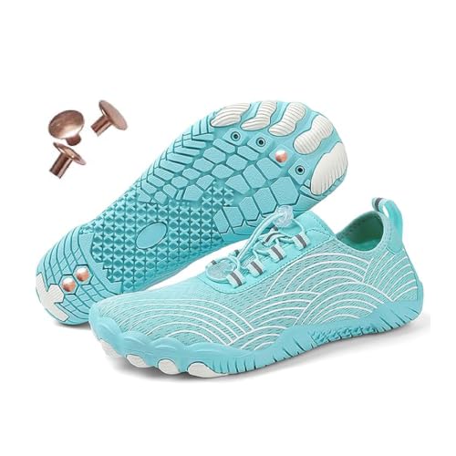 Image of Grounding Shoes with Copper, Barefoot Shoes Women Men, Wide Toe Box Hiking Barefoot Womens, Non-Slip Comfortable Breathable Water Shoes for Walking Running