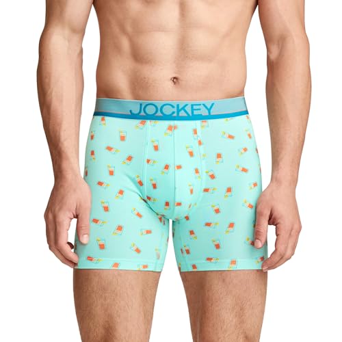 Image of Jockey Men's Underwear True Style 6 inch Boxer Brief - 3 Pack