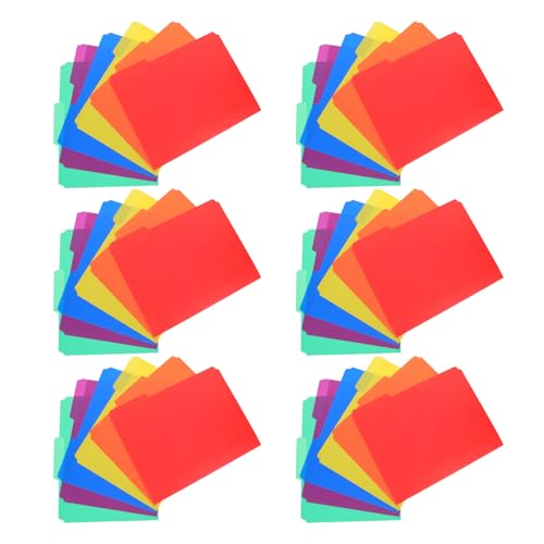 Dossiers en plastique pour l'organisation du bureau et la gestion de projets à la maison