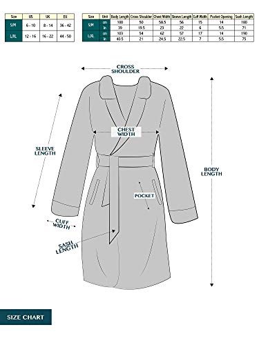 Image of PAVILIA Plush Robe for Women, Soft Fleece Short Bathrobe, Warm Lightweight Knee Length Lounge Robe with Pockets