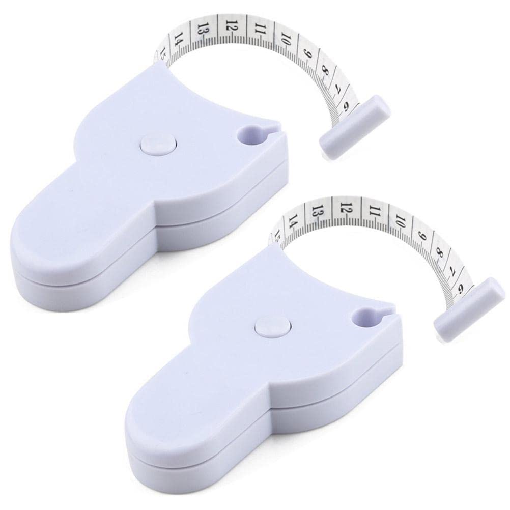 Vanoo Measure Portable Body Measuring Tape，Tape Measure Body Measuring Tape ，Body Measure Tape Retractable Measuring Tape for Body (2 PCS)