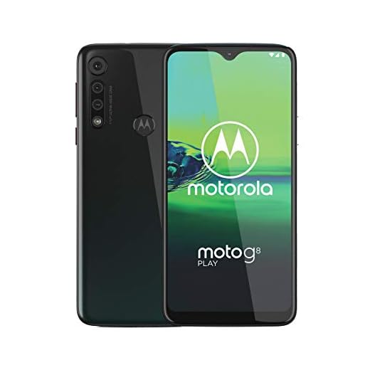 Moto G8 Play | Unlocked | International GSM only | 2/32GB | 13MP Camera | 2019 | Gray