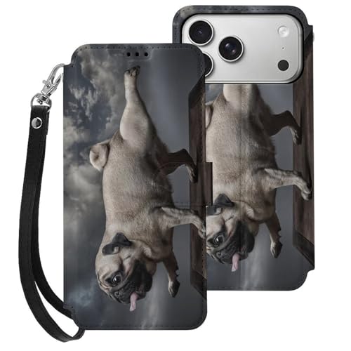 �蒠�^ ���K���Ă��� �p�O �ʔ��� ���� �Ή� iPhone 17 Pro Max �P�[�X PU���U�[ ���z�^ �X�}�z�P�[�X �g�уP�[�X �}�O�l�b�g�� �g�уJ�o�[ �J�[�h���[ �y�� �S�ʕی� �X�^���h�@�\ ���j���M�t�g DRG280YH