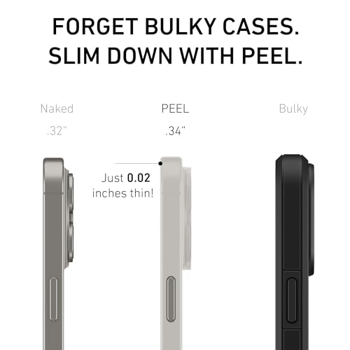 Peel IPHONE_15_PRO_BLACKOUT Original Super Thin Case Compatible thumb #2