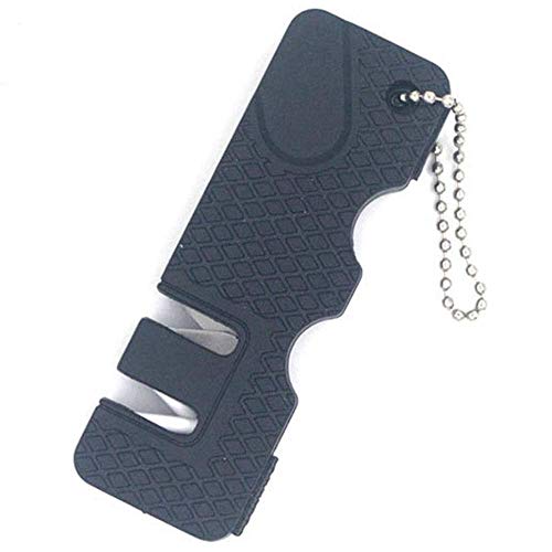Kitchen Knife Sharpener 2-Stage Mini Pocket Knife Sharpening Tool For Go Out Outdoor Camping Or Other Outdoor Activities #TOP1