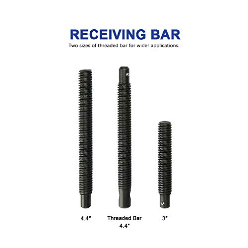 Renekton Solid Valve Spring Compressor, Auto Compression Clamp Tool Service Kit for Motorcycle, ATV, Car, Small Engine Vehicle Equipment, 10 Piece