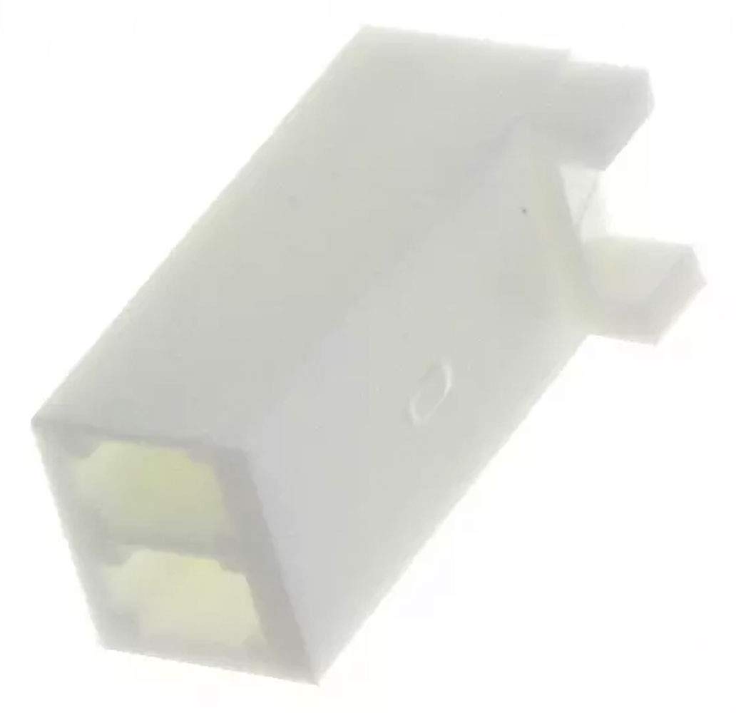 Molex 22-01-3027 Housing Connector, Receptacle, 2 Position, Pitch 2.54 mm, Straight, 4.82 mm H x 5.64 mm L x 12.7 mm D (Pack of 40)