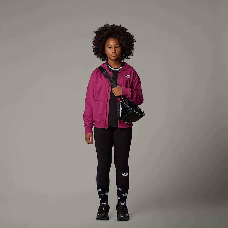 The North Face Full Zip Oversize Light Hoodie Giacca con Cappuccio Bambine e Ragazze (Pacco da 1)