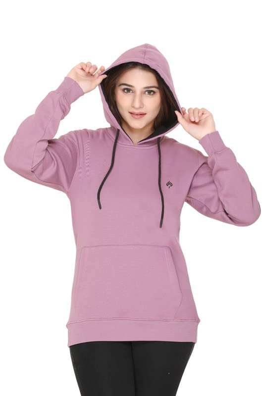 plush Winter Hoody Sweatshirt for Women | Girls Hoody Full Sleeve Sweatshirts (SW-202)-picture-19