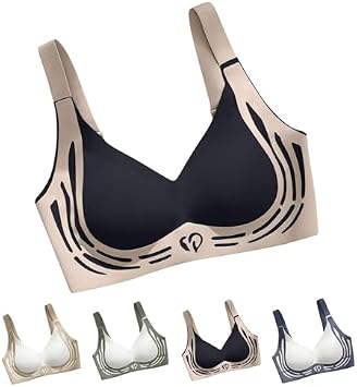 Super Gather Bra Wireless Push-Up Bra, Anti Sagging Wireless Push Up Bras