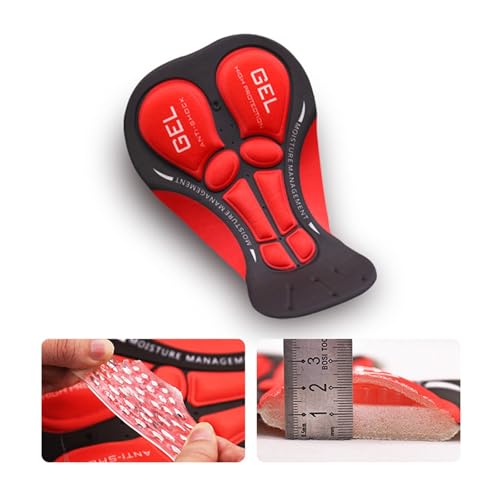 Pantalones cortos para ciclismo con almohadilla gel 5D miniatura 4