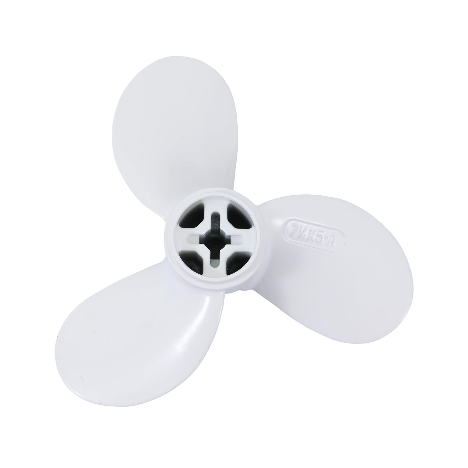 Eliche per motore della barca per HANGKAI 2Stroke 3.5/3.6HP, 4Stroke 4HP, motore fuoribordo elettrico 48V, (7 1/4"-5"-A) 3 lame Pin Drive