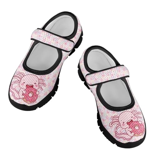 Girls Axolotl Dress Shoes Mary Jane Shoes Princess Ballet Flats Flower Girl Wedding Party School Shoes2
