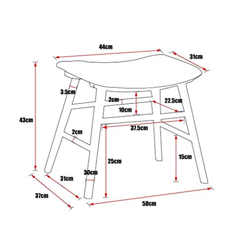 Asiento cómodo tapizado y reposapiés multifunción para salón 4