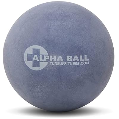 Tune Up Fitness – Alpha Ball | Larger Sized Yoga Massage Therapy Ball | Deep Tissue Myofascial Release and Pain Relief for Upper & Lower Back, Shoulders, QL, Hamstrings, Hips, Glutes, Piriformis