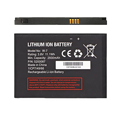 Batería de Repuesto ASDAWN W-7 2930mAh para Netgear AirCard miniatura 1