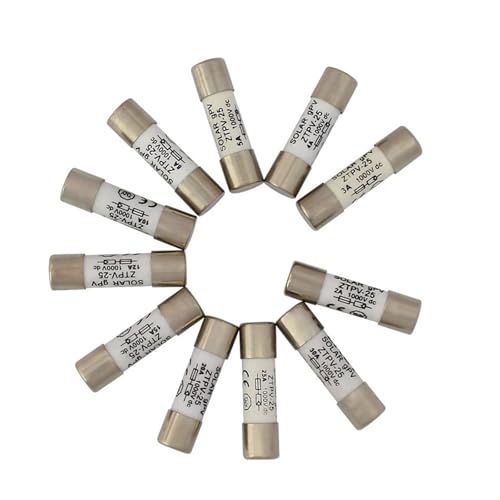 Fusible solaire 1000V 30A architecture robuste et conductivité supérieure 10x38mm