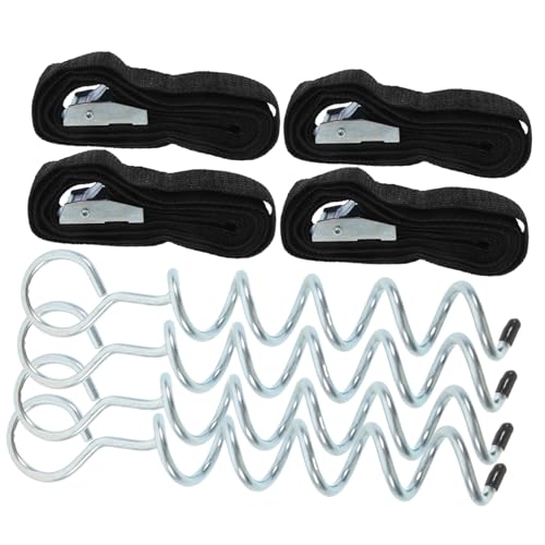 Clou de fixation de tente spirale anti-arrachement piquet polyvalent