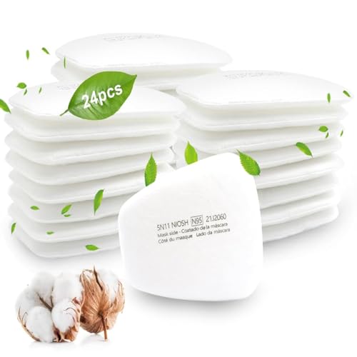 Image of Serplex 24Pcs 5N11 Activated Carbon Filter Pads 5-layer Filtration Design