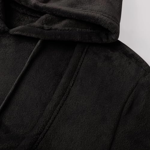 Sudadera con capucha para niños y gatos con bolsillo de forro polar 7