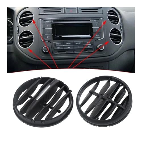 Rejilla de ventilación y panel cubierta de aire acondicionado para coche 2010-2017 4