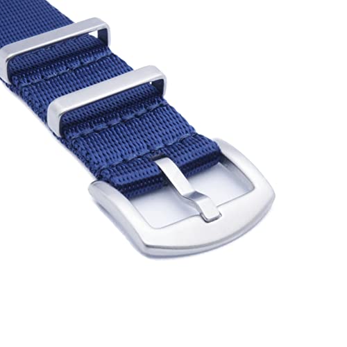 Image of WAMD Seat Belt NATO Watch Straps /Bands - 18mm,20mm,22mm and 24mm Nylon Watch Straps for Watches - Multicolour Options