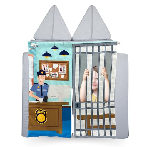 Couch Swag Play Panel for Childrens Foam Sofa Kids Couch (Police)