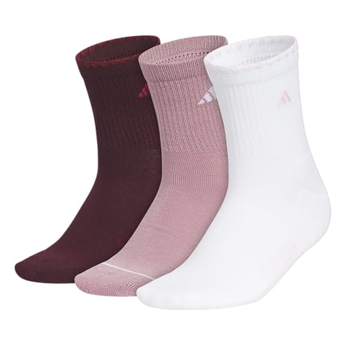 Image of adidas Cushioned Sport High Quarter Socks 3-Pairs Durable & Comfortable